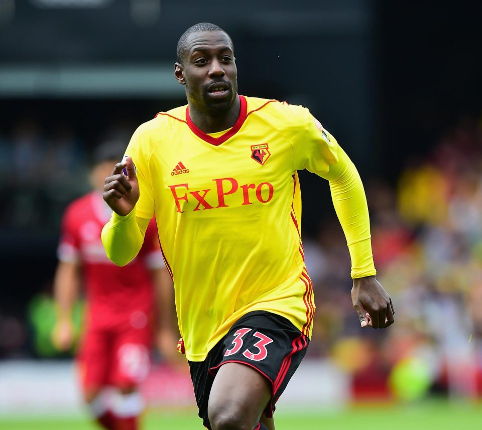  Stefano Okaka looks to be on his way out of Watford