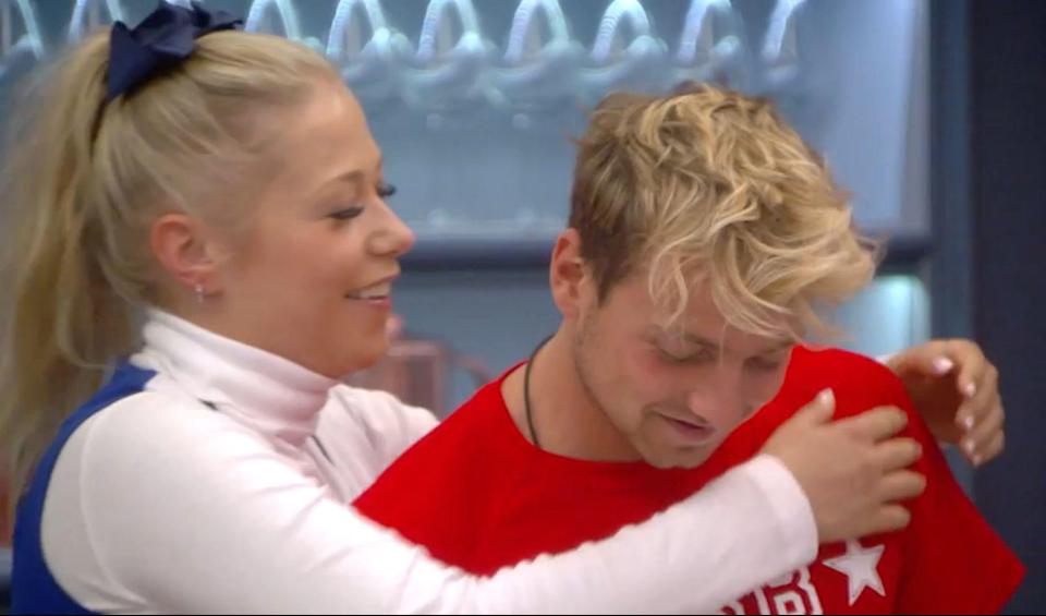  Sam and Amelia have been getting close in the Celebrity Big Brother house