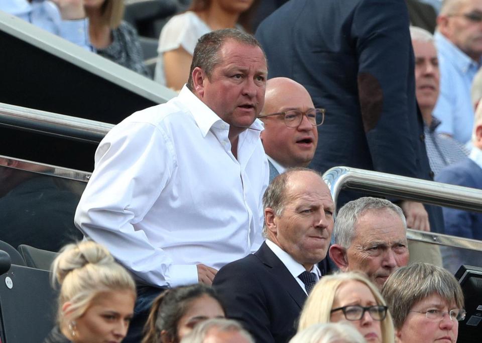  Newcastle owner Mike Ashley is at loggerheads with Rafael Benitez