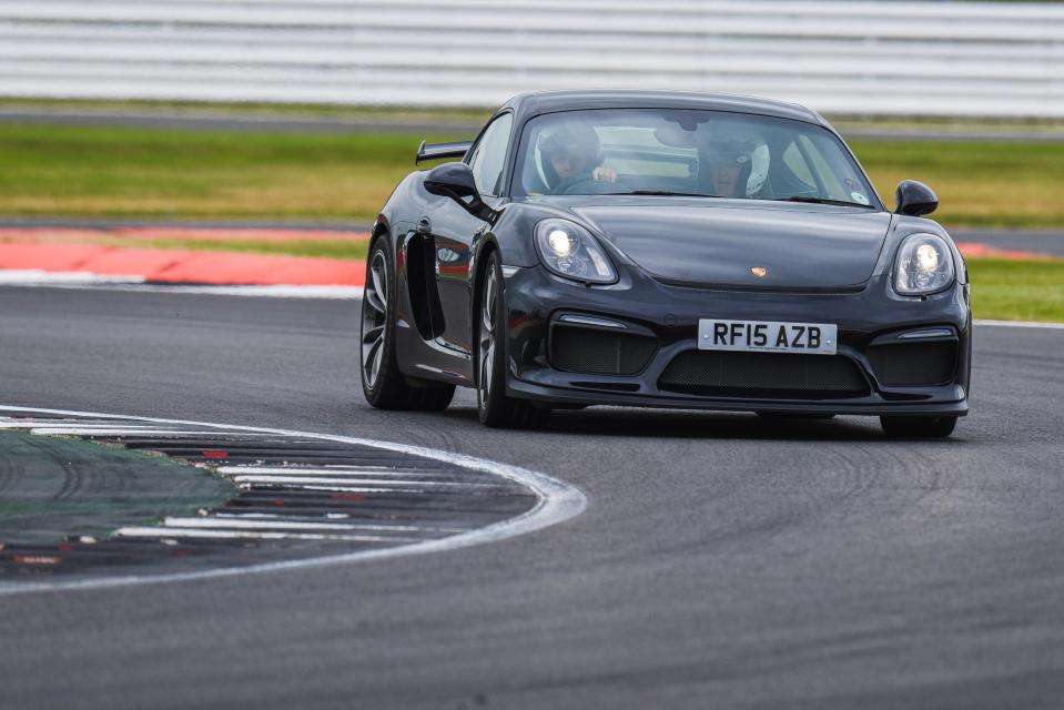  Andy racing in a Porsche GT4