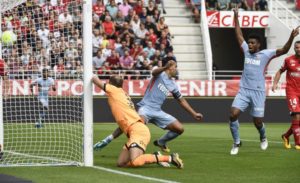  Falcao opened the scoring after just three minutes