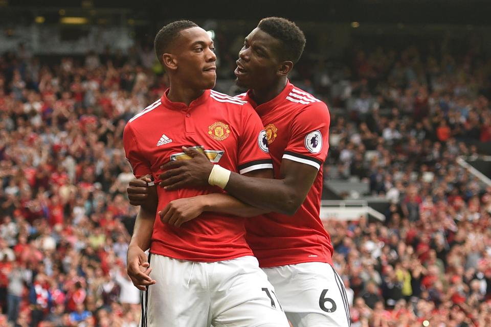  Anthony Martial thinks Paul Pogba is the best midfielder in the world