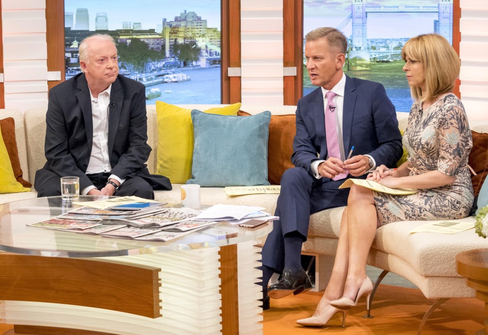 Mr Green was interviewed by Jeremy Kyle and Kate Garraway on Good Morning Britain today