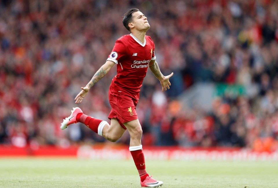 Liverpool have already rejected an offer of £90m for Brazilian star Coutinho