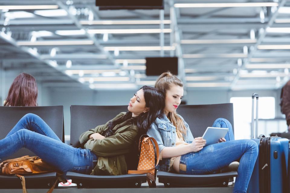  There is a reason why airport seats are so uncomfortable