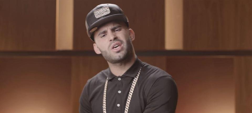  Jese Rodriguez clearly thinks he has what it takes to be a rapper