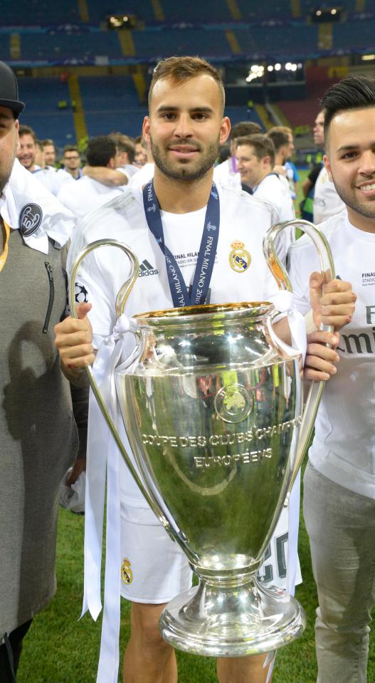  Jese Rodriguez was a Champions League winner with Real Madrid in 2014 and 2016