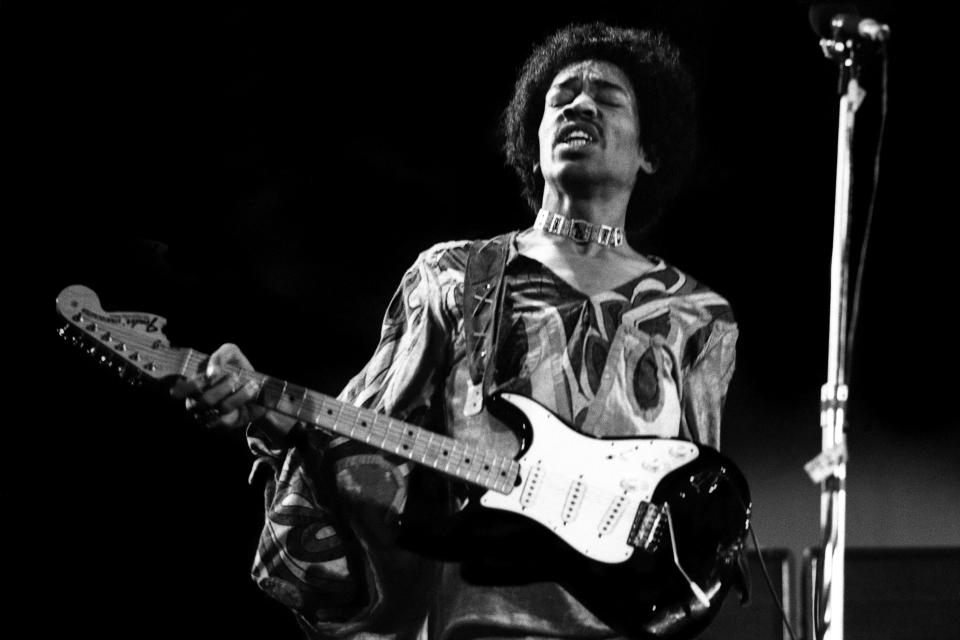  Jimi Hendrix has gone down in legend as one of the best guitar players of all time