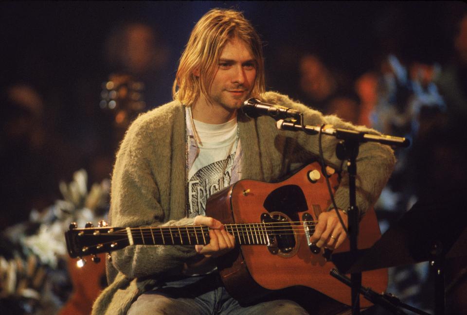  Kurt Cobain was dogged with struggles with depression and heroin