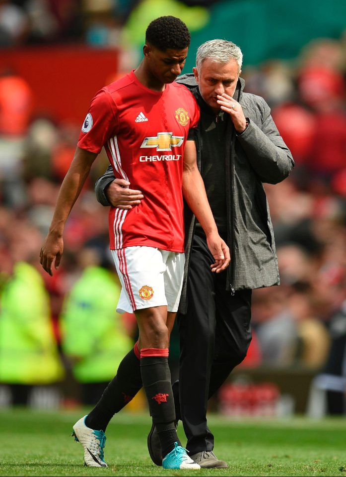  Jose Mourinho has given Marcus Rashford a first-choice role this season as the England teenager looks to become a key man for Manchester United