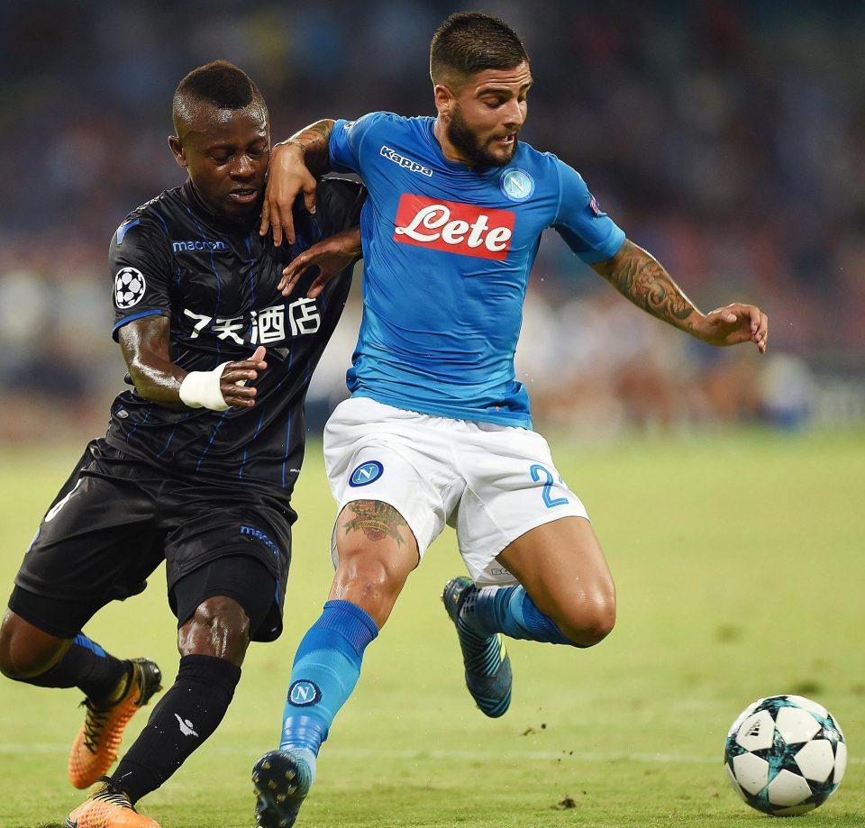  Jean-Michael Seri in action for Nice during Champions League clash with Napoli