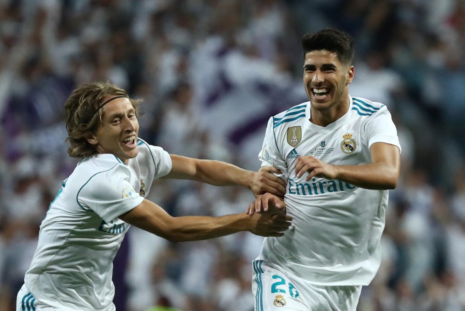 Marco Asensio was the Real Madrid hero during Spanish Super Cup win