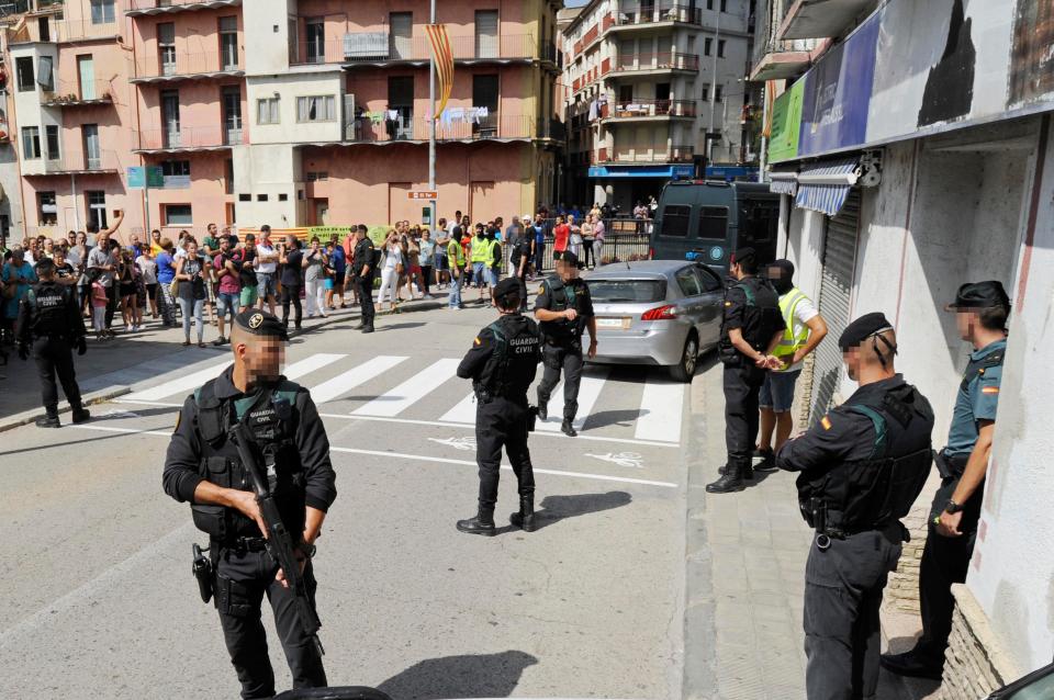  Raids in Ripoll, Spain, after terror attacks yesterday