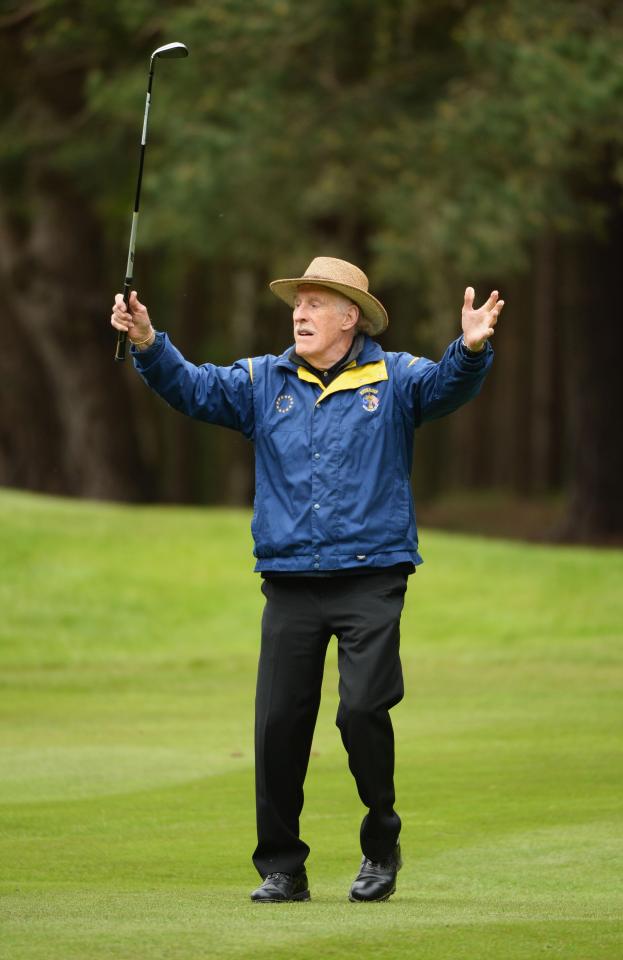  But as he got older, Sir Bruce admitted his handicap had risen to 14