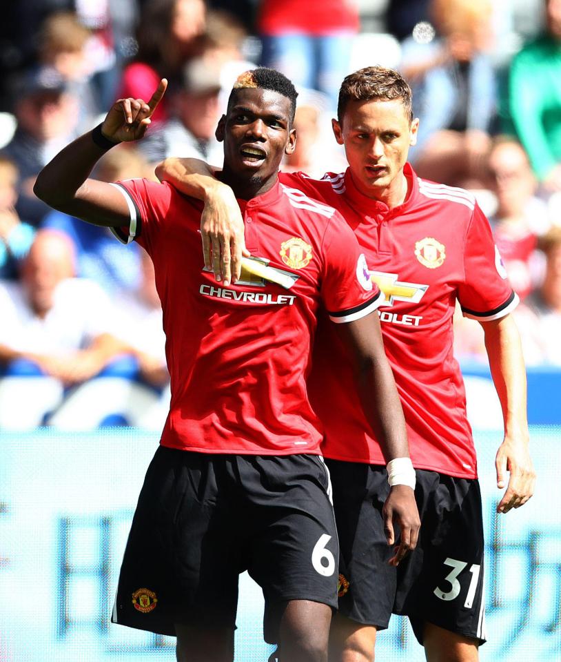  Paul Pogba and Nemanja Matic are two players benefiting from the extra trust shown in them by Jose Mourinho