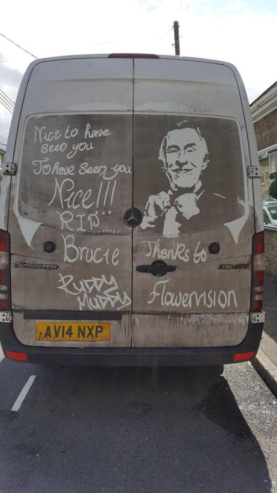  The dirty van tribute to the late, great Sir Bruce Forsyth