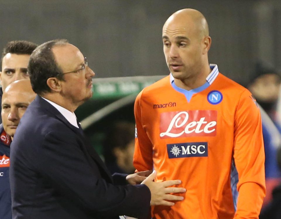  Rafa Benitez is growing closer to a reunion with Pepe Reina