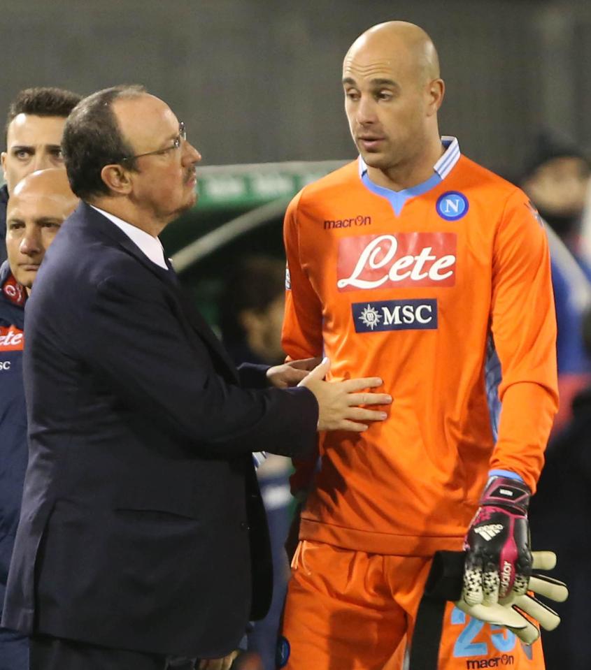  Rafa Benitez tried to sign Pepe Reina this summer