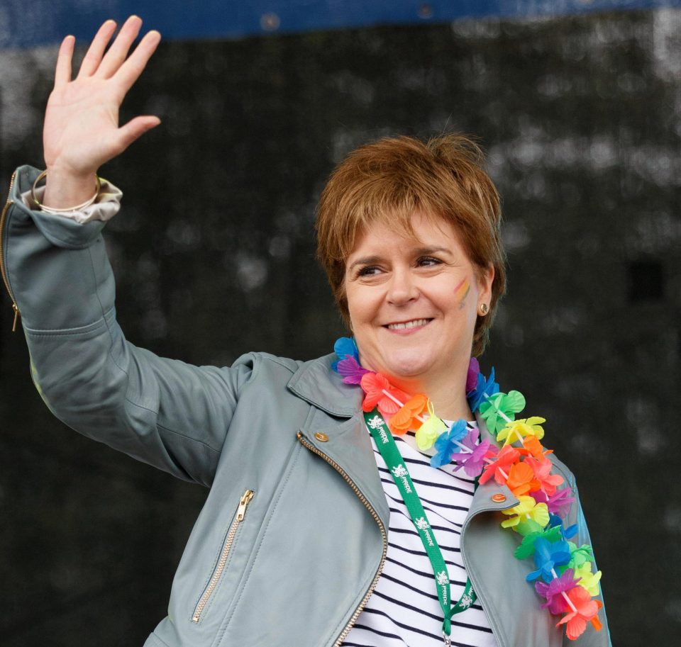  Nicola Sturgeon has tried to distance herself from the ideology of nationalism