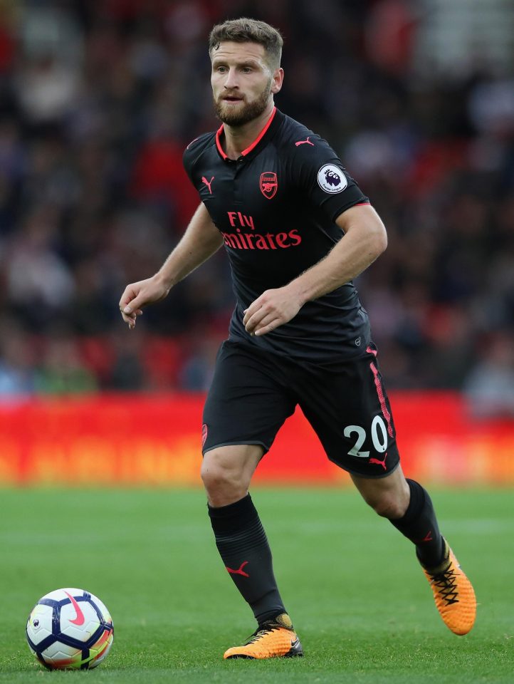  Shkodran Mustafi is set to join Inter Milan from Arsenal on loan for the season