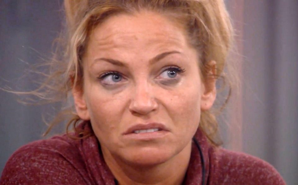  Sarah struggled as she realised everyone except Chad has nominated her for eviction