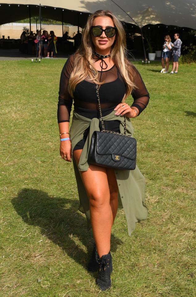  Former Towie star Lauren Goodger was at Tapes backstage bar when the incident unfolded