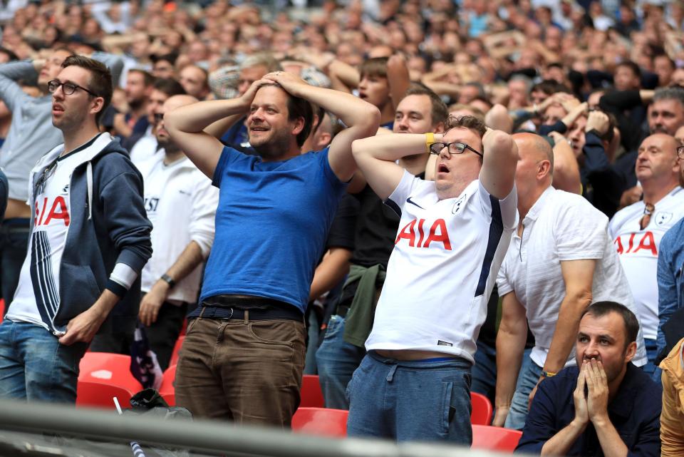  Tottenham are yet to shake off their Wembley curse