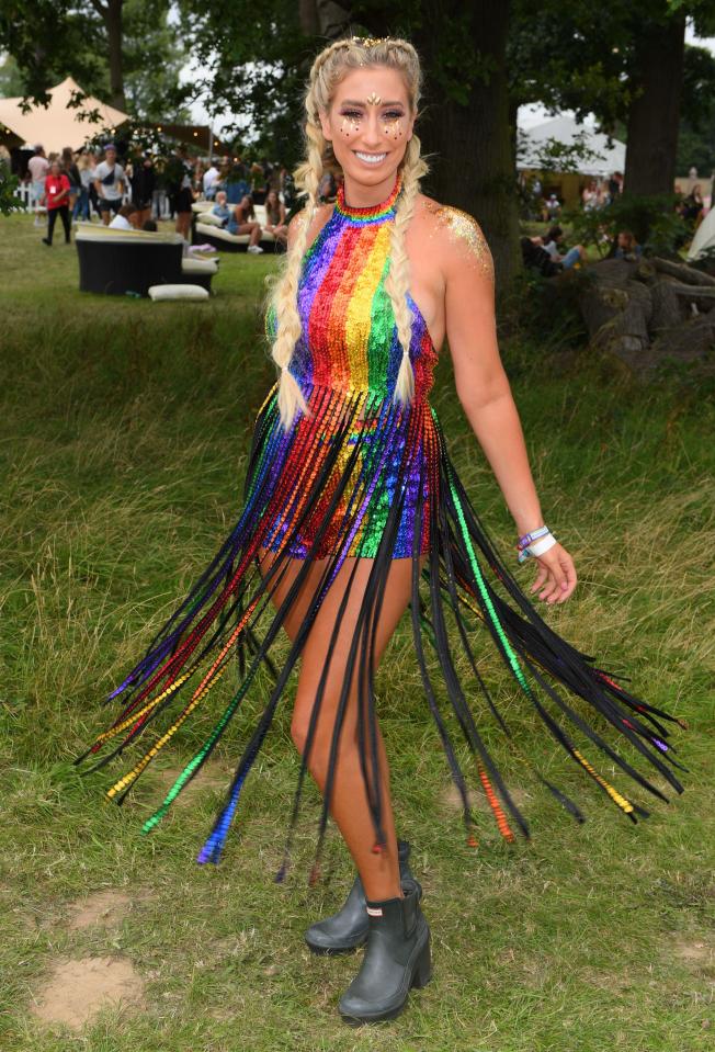  Stacey spoke to The Sun Online during her outing to V Festival in Essex this weekend