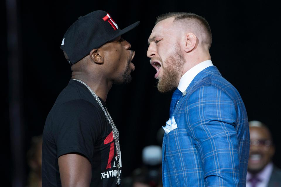  Conor McGregor's fight with Floyd Mayweather is seen as the biggest fight ever