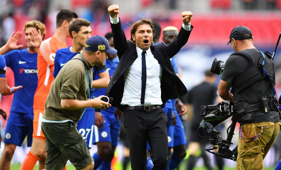  Antonio Conte's side will still face a tough route to the final