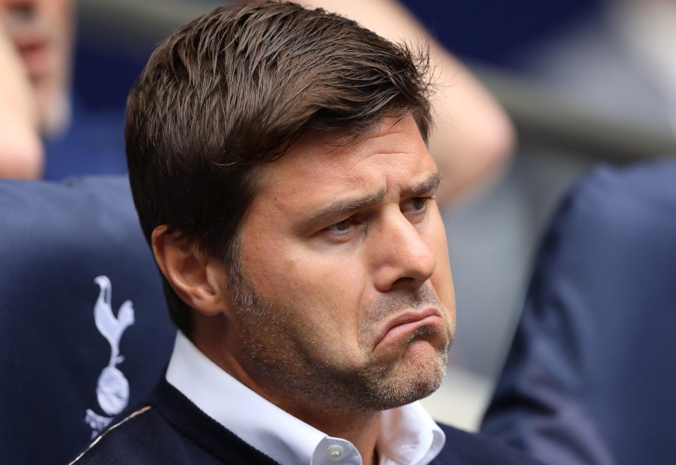  Spurs boss Mauricio Pochettino was feeling blue after Chelsea beat Spurs