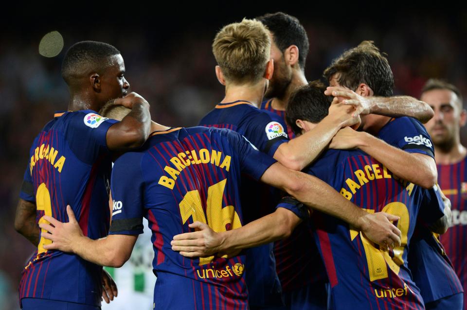  La Liga giants Barcelona are in Pot 2 after missing out on the title to rivals Real Madrid