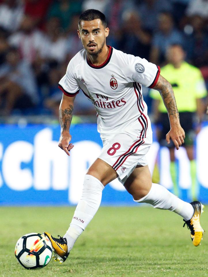  Inter want to replace Candreva with AC Milan ace Suso