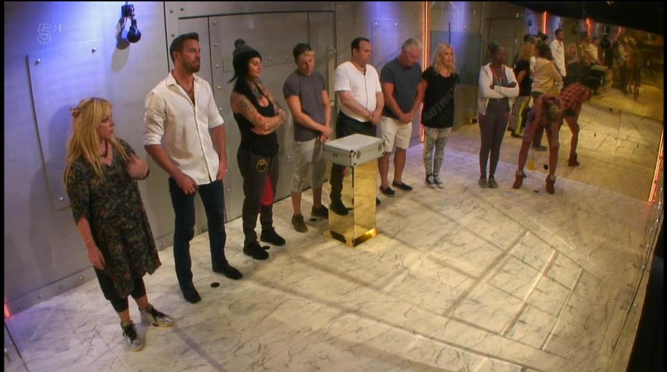  The housemates were forced to vote in a vault task