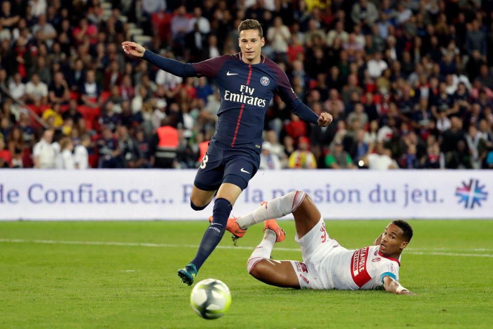  Julian Draxler is in demand after PSG told him he could leave