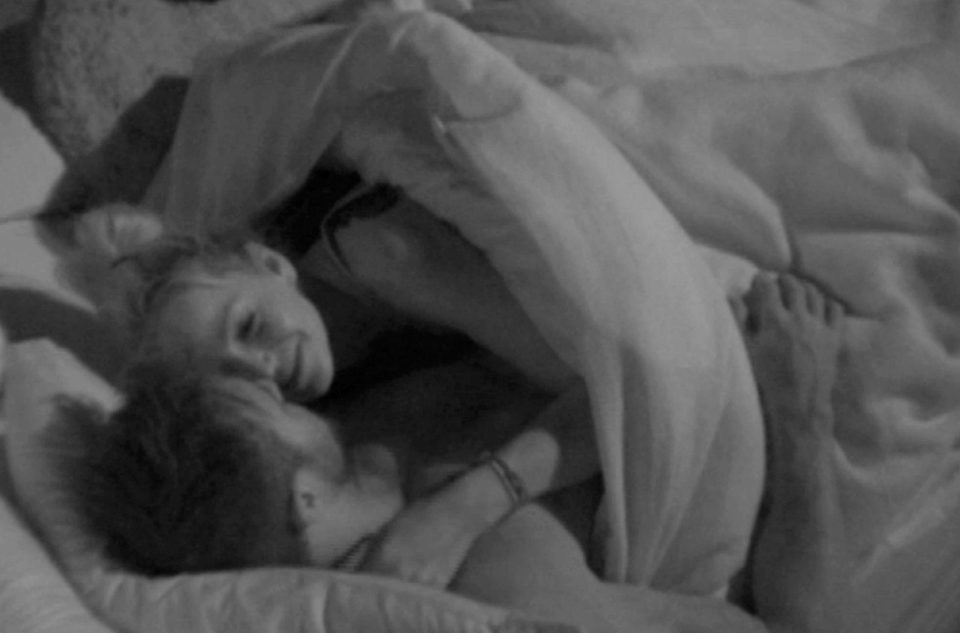  However they later made up and got intimate under the bed covers in scenes that shocked viewers