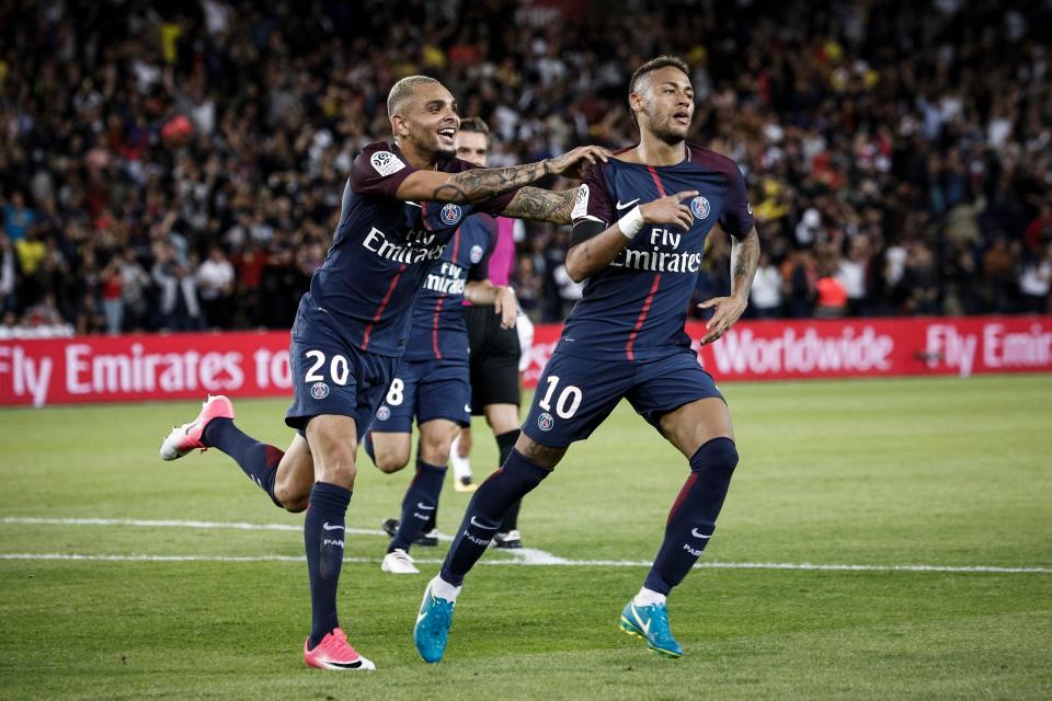  Paris Saint-Germain and new world record signing Neymar are in Pot 2 and are potential opponents