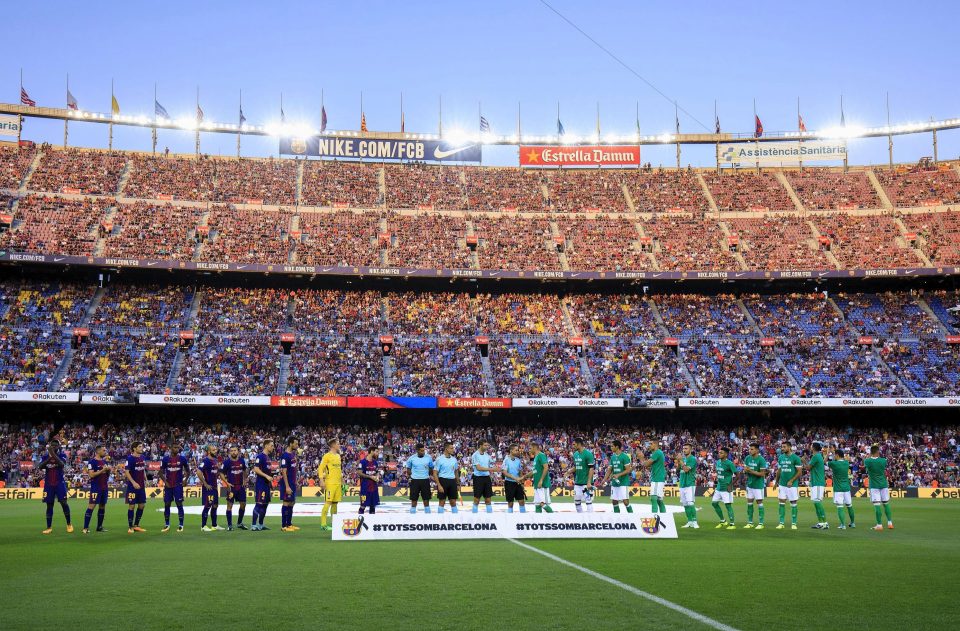  Barcelona chiefs moved quickly to release a statement confirming of their account