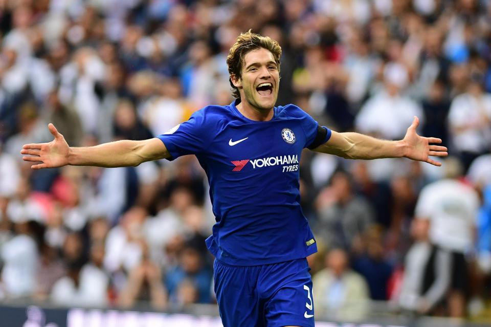  Marcos Alonso helped Chelsea beat Tottenham but the result did not paper over the cracks