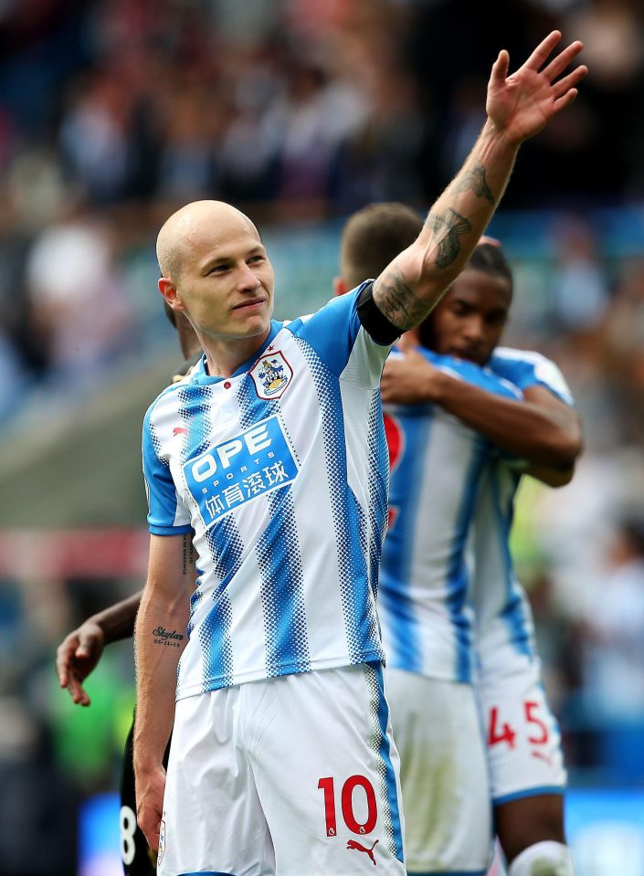  Aaron Mooy will be the man keeping Huddersfield ticking over on Saturday