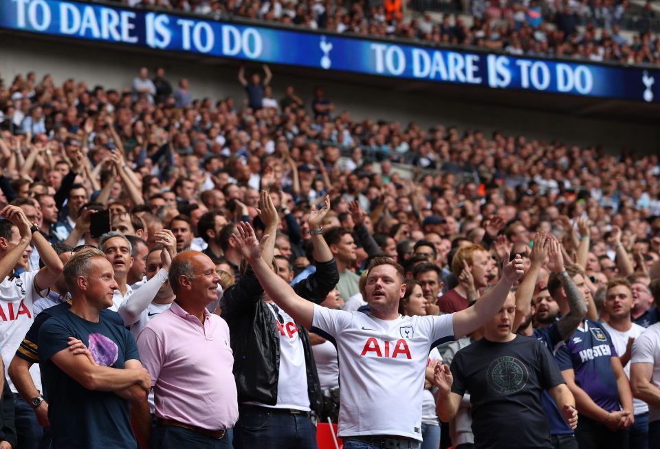  Spurs had a record crowd for a home game but Chelsea keeper Thibaut Courtois still reckons Wembley is a poor substitute for White Hart Lane