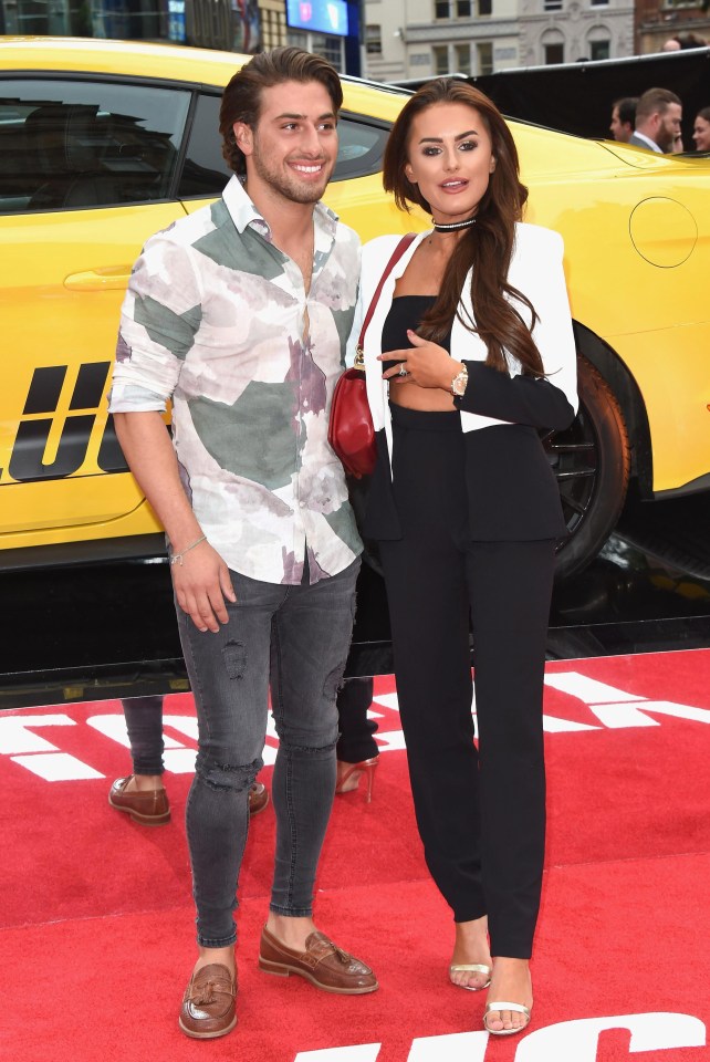 The Love Island winners cosied up together on the red carpet