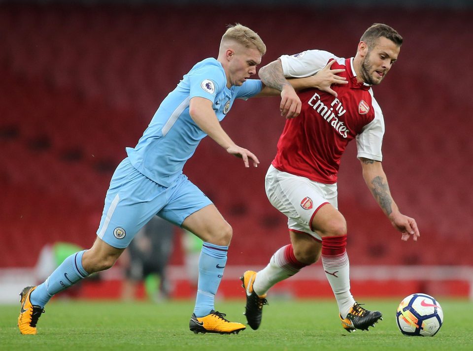  Arsenal midfielder Jack Wilshere is hungry to get his Prem career up and running again