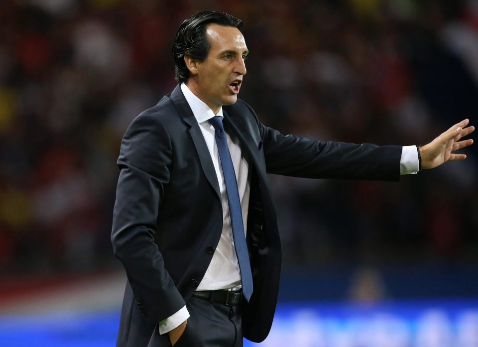  PSG boss Unai Emery has voiced his interest in the midfielder