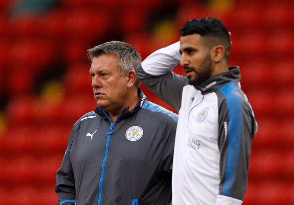  Riyad Mahrez handed in a transfer request to Craig Shakespeare's Foxes this summer