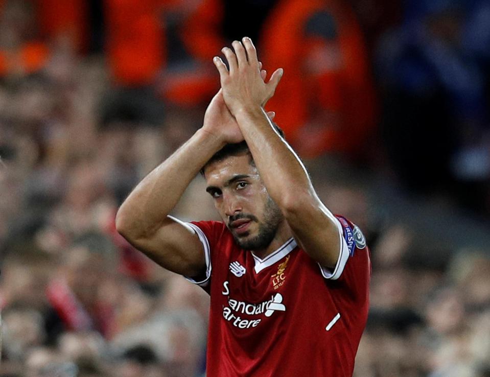  Liverpool midfielder Emre Can is being chased by Juventus