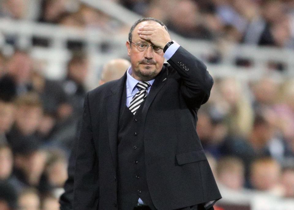  Rafa Benitez has not been given the funds he wants to strengthen Newcastle