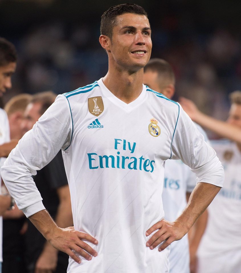  Ronaldo has been slapped with a five-game ban for pushing a referee