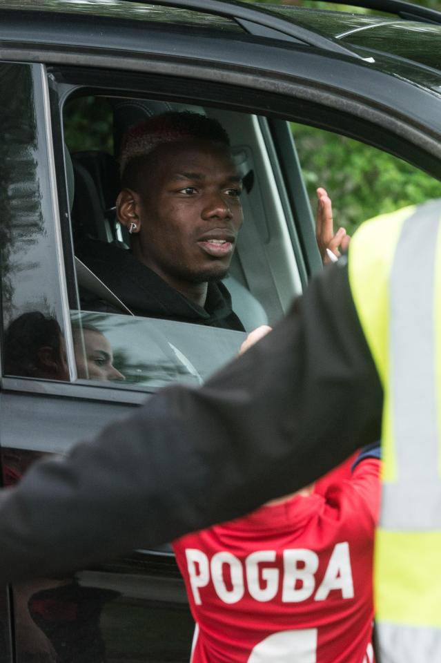  The Red Devils have the last few weeks relaying the road to protect the players' luxury cars