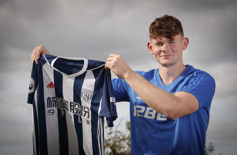  West Brom have signed Oliver Burke from RB Leipzig on a five-year deal